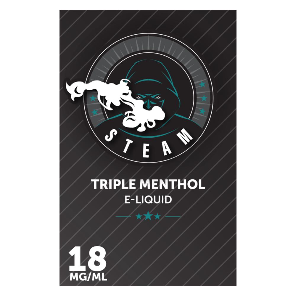 E-vedelik Steam Triple Menthol18mg