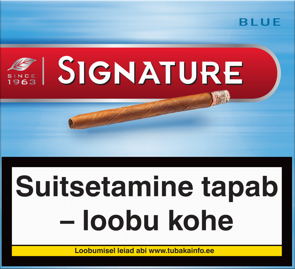 Sigarillo Signature Blue — 2